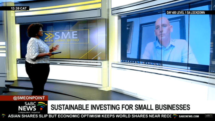Gary Palmer on SABC News